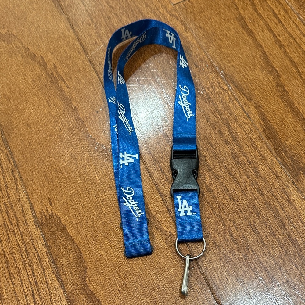 LA Dodgers blue Lanyard